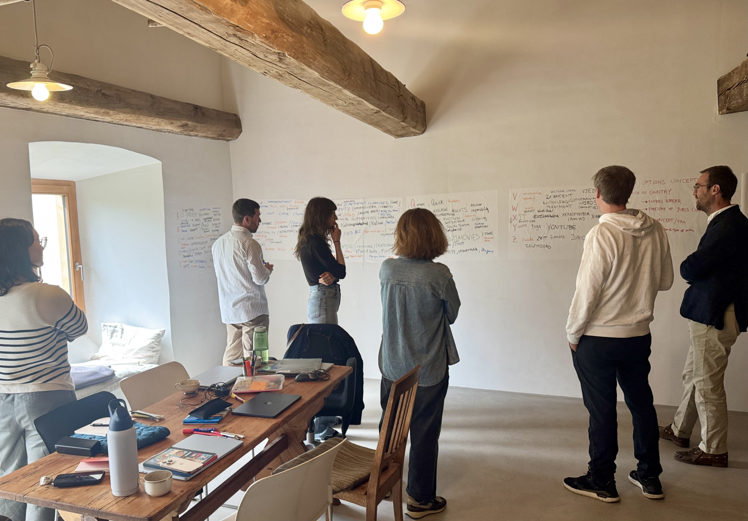 Assisted Lab Team Retreat in Lavin