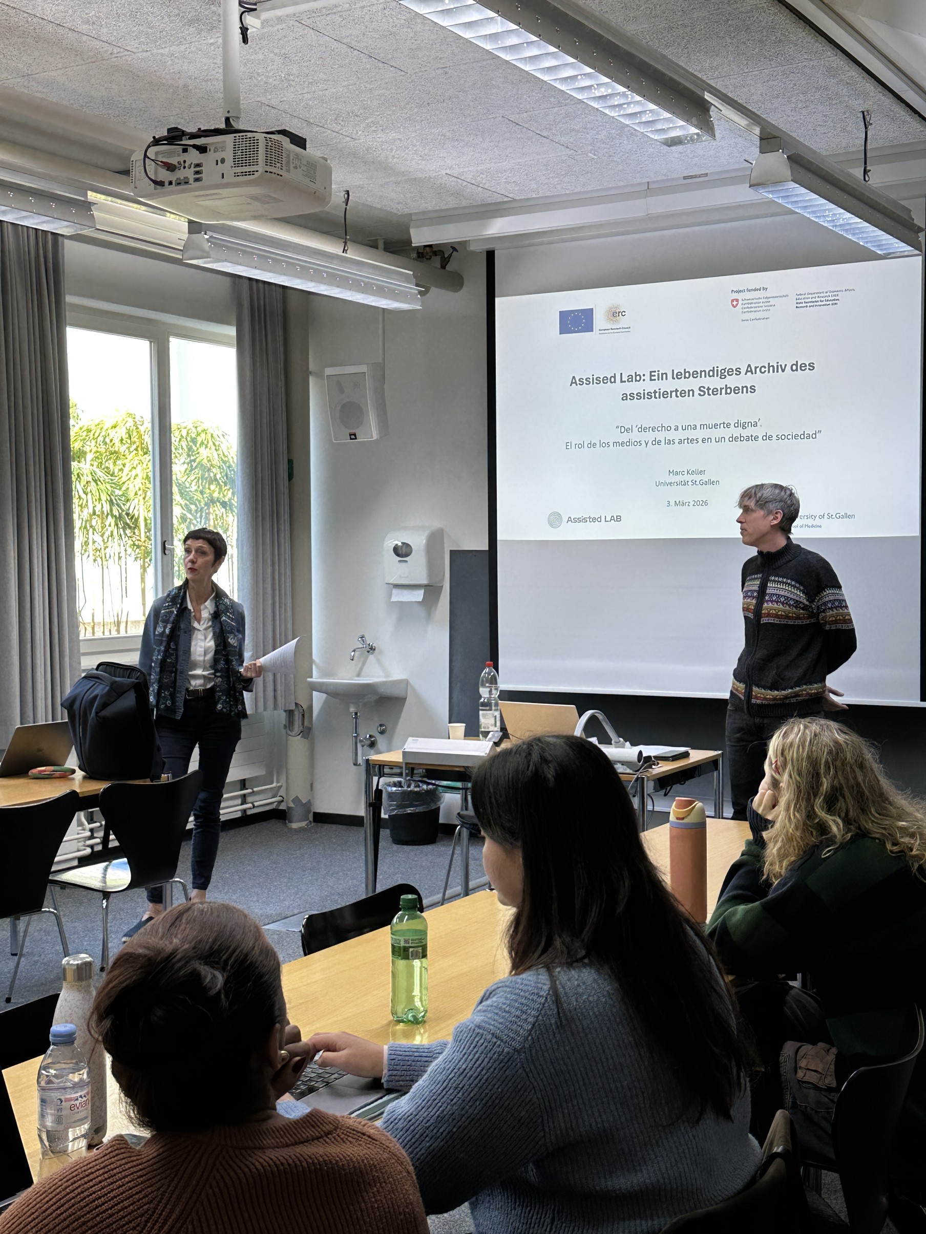 Guest Lecture on Storytelling and the Politics of Assisted Dying