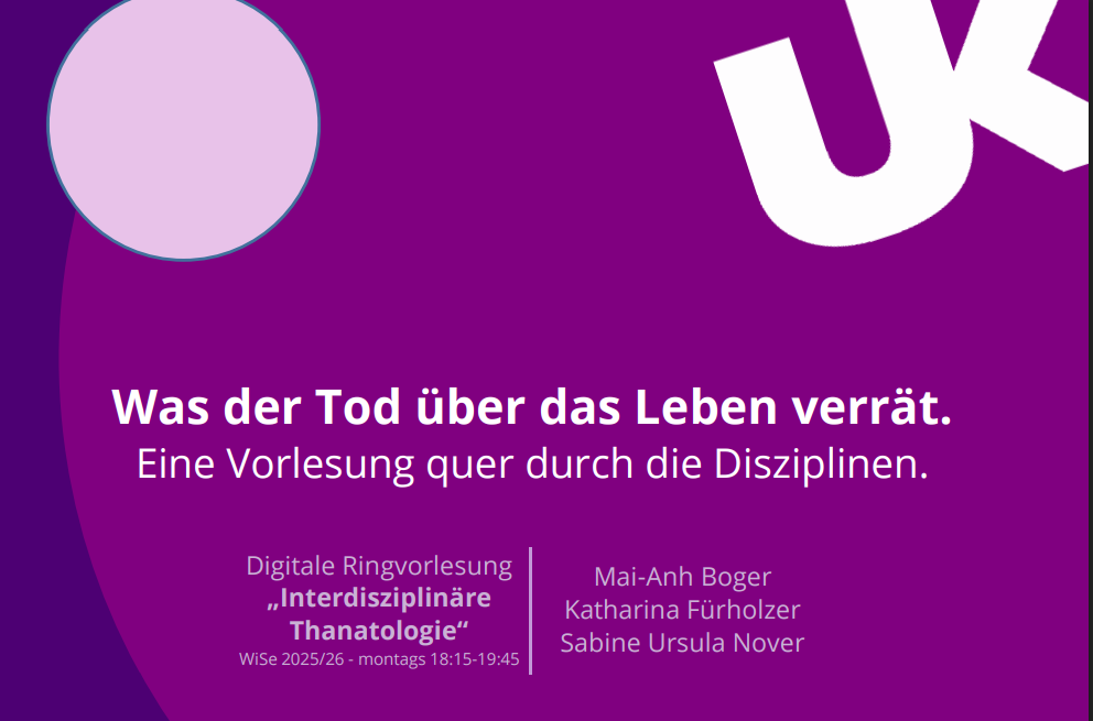 Lecture on Assisted Dying Narratives in the Digital Series “What Death Reveals About Life”