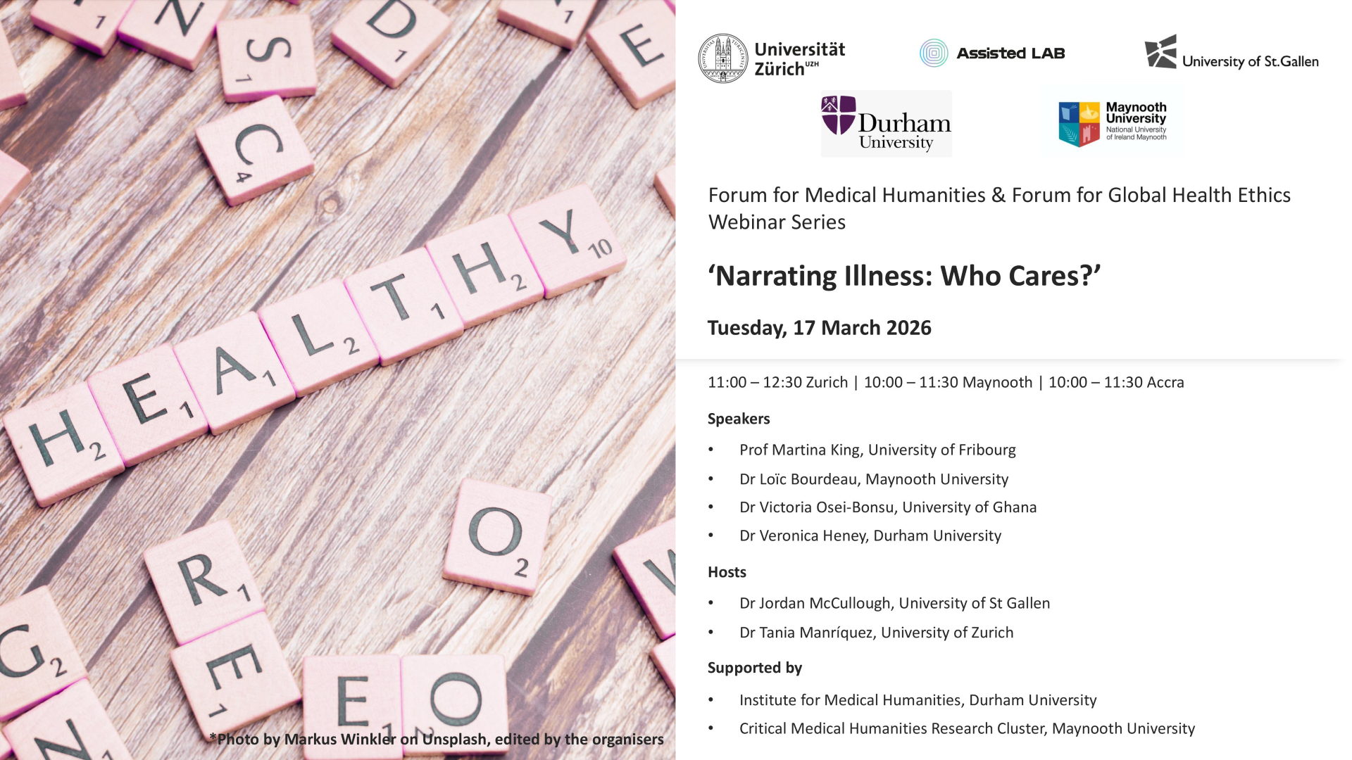 Narrating Illness: Who Cares?