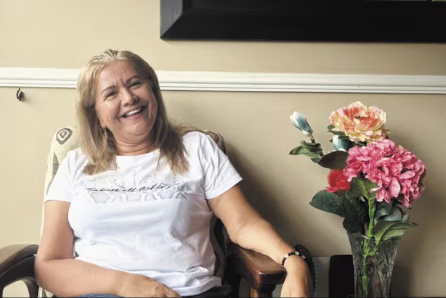 Noticias Caracol interview with Martha Sepúlveda